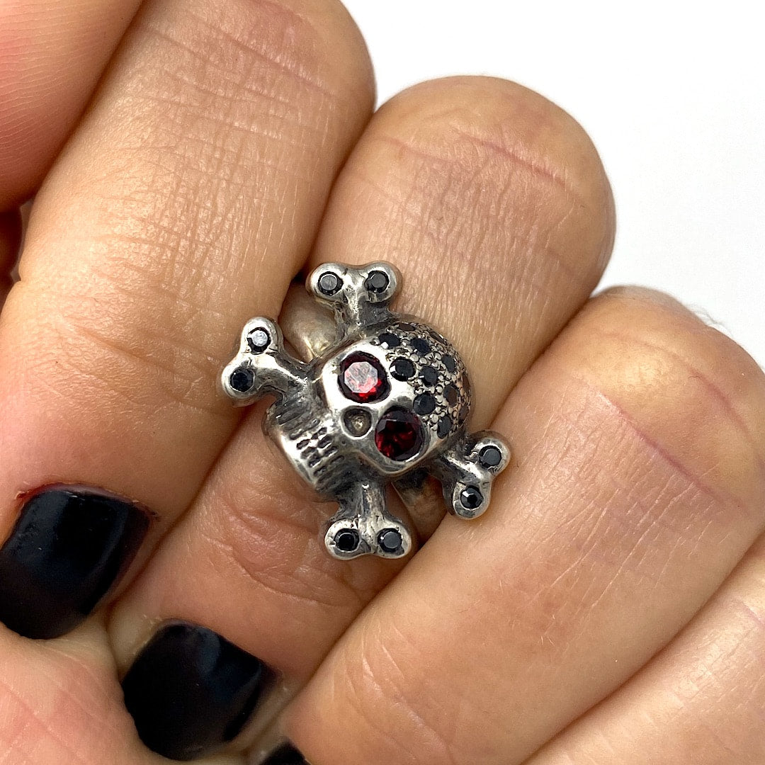 Dior skull ring top