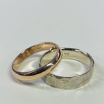 Load image into Gallery viewer, Wedding Ring Making Experience -TWO PEOPLE- 3 hr classes
