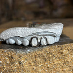 Load image into Gallery viewer, Two teeth in Stg Silver, frames
