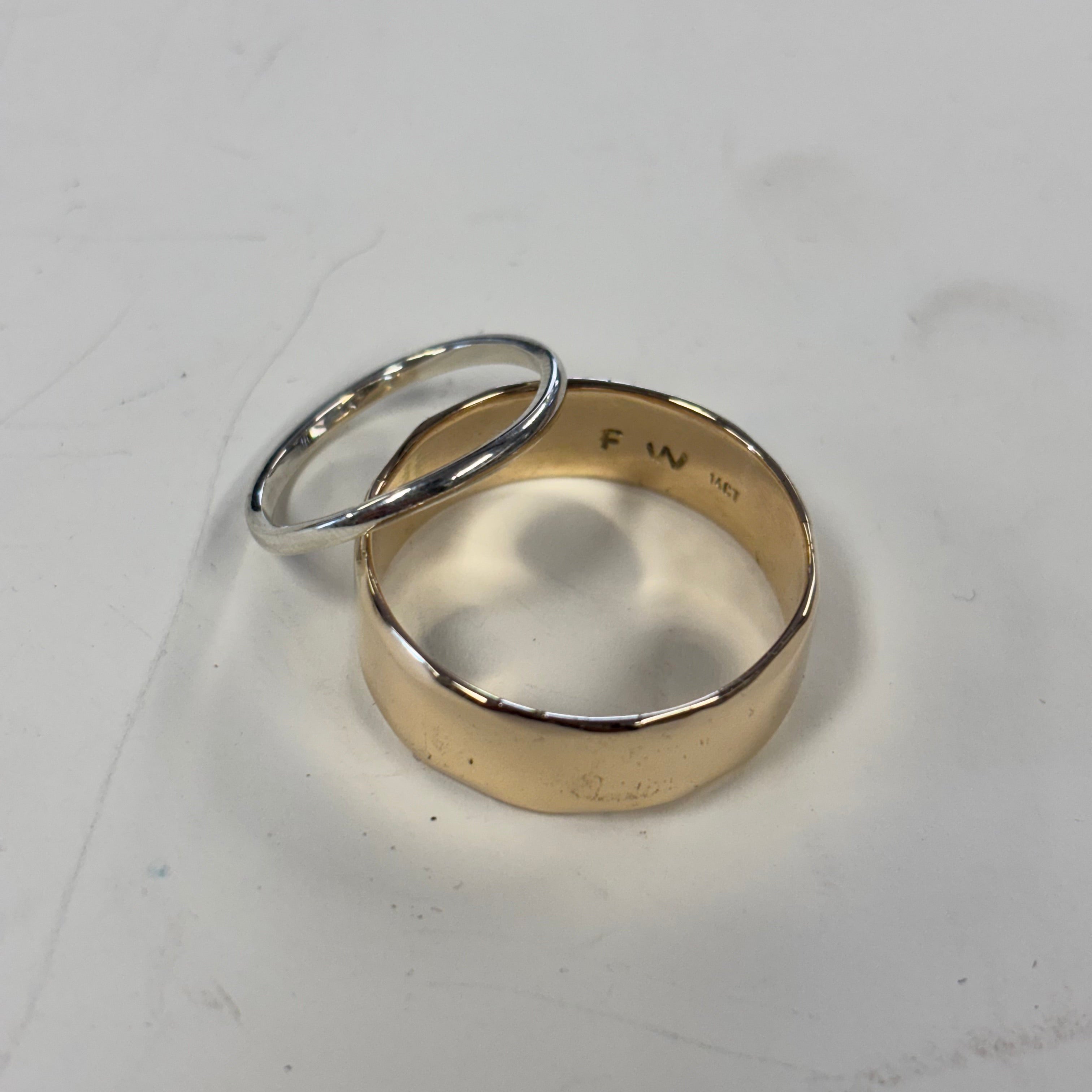 Wedding Ring Making Experience -TWO PEOPLE- 3 hr classes