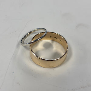 Wedding Ring Making Experience -TWO PEOPLE- 3 hr classes