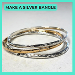 Load image into Gallery viewer, Jewellery Making Class - Make a Silver Bangle - 4hrs

