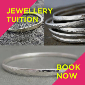 Jewellery Making Class - Make a Silver Bangle in a day