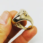 Load image into Gallery viewer, &quot;If 2020 was a Ring&quot; Oval, 18kt gold plated
